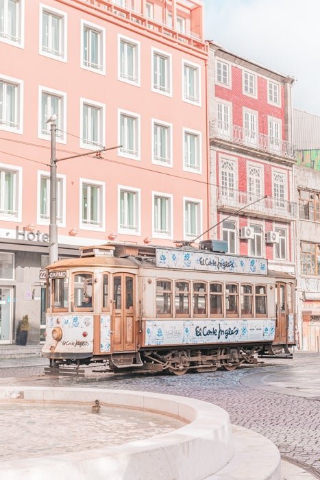 Portugal Print - Porto Art Print - Tram #2