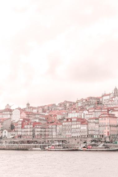 Portugal Print - Porto Art Print - Village by the Sea #1