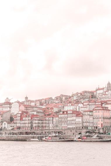 Portugal Print - Porto Art Print - Village by the Sea #1