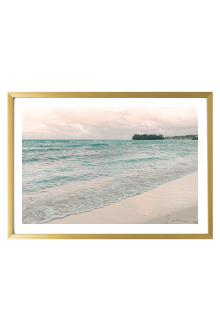 Tropical Print - Jamaica Art Print - Ocean Sunset #1