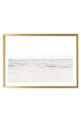 Tropical Print - Playa Mujeres Art Print - Ocean Sunset