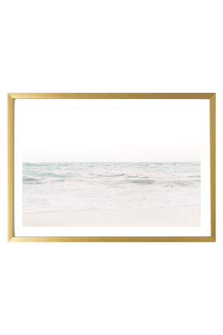 Tropical Print - Playa Mujeres Art Print - Ocean Sunset