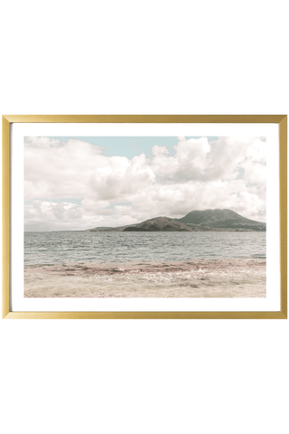 Tropical Print - St. Kitts Art Print - View of Nevis